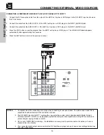 Предварительный просмотр 18 страницы Hitachi 51S700 Operating Manual