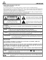 Preview for 2 page of Hitachi 51SWX20B Operating Manual