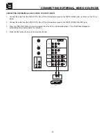 Preview for 14 page of Hitachi 51SWX20B Operating Manual