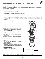 Preview for 31 page of Hitachi 51SWX20B Operating Manual