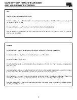 Preview for 63 page of Hitachi 51SWX20B Operating Manual