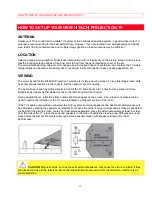 Preview for 11 page of Hitachi 53SDX01B Operating Manual