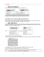 Preview for 77 page of Hitachi 53SDX01B Operating Manual