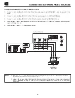 Preview for 20 page of Hitachi 55DMX01W Operating Manual