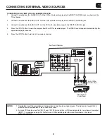 Preview for 21 page of Hitachi 55DMX01W Operating Manual