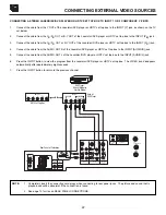 Preview for 22 page of Hitachi 55DMX01W Operating Manual