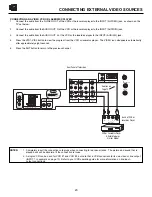 Preview for 20 page of Hitachi 55DMX01WD Operating Manual