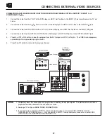 Preview for 22 page of Hitachi 55DMX01WD Operating Manual