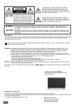 Предварительный просмотр 2 страницы Hitachi 55E31 Owner'S Manual