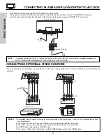 Предварительный просмотр 14 страницы Hitachi 55HDX61A Operating Manual