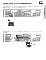 Предварительный просмотр 21 страницы Hitachi 55HDX61A Operating Manual