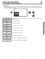 Предварительный просмотр 35 страницы Hitachi 55HDX61A Operating Manual