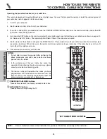 Предварительный просмотр 44 страницы Hitachi 55HDX61A Operating Manual