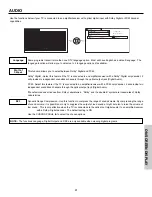 Предварительный просмотр 61 страницы Hitachi 55HDX61A Operating Manual