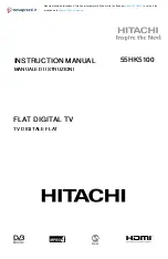 Preview for 1 page of Hitachi 55HK5100 Nstruction Manual