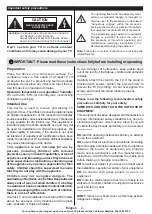 Preview for 3 page of Hitachi 55HK6T74U A Instruction Manual