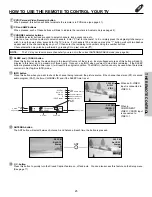 Предварительный просмотр 25 страницы Hitachi 57T500 Operating Manual