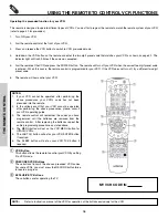 Предварительный просмотр 36 страницы Hitachi 57T600 Operating Manual