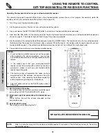 Предварительный просмотр 38 страницы Hitachi 57T600 Operating Manual