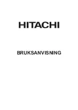 Предварительный просмотр 341 страницы Hitachi 58HAK5350 Instruction Manual