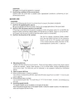 Предварительный просмотр 8 страницы Hitachi 6.2Amp - D13 1/2" Electric Drill Rev. D-Handle 55 Instruction Manual