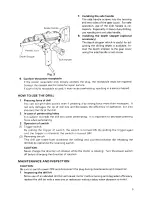 Preview for 9 page of Hitachi 6.2Amp - D13 1/2" Electric Drill Rev. D-Handle 55 Instruction Manual
