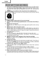 Preview for 6 page of Hitachi 600 RPM SUPERDRIVE Collated Screw System Instruction Manual