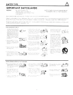 Preview for 3 page of Hitachi 60SDX88B Operating Manual
