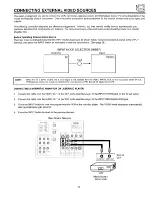 Предварительный просмотр 17 страницы Hitachi 60SDX88B Operating Manual