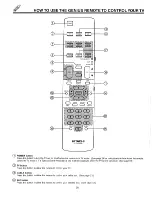 Предварительный просмотр 26 страницы Hitachi 60SDX88B Operating Manual