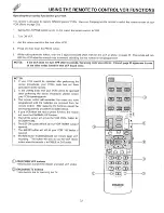 Предварительный просмотр 32 страницы Hitachi 60SDX88B Operating Manual