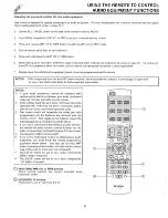 Предварительный просмотр 34 страницы Hitachi 60SDX88B Operating Manual