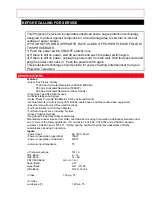 Preview for 40 page of Hitachi 60SX3B Operating Manual