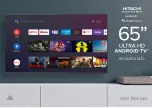Hitachi 65QLEDSM20 User Manual preview