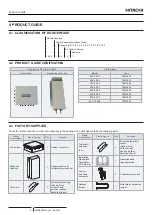 Preview for 12 page of Hitachi 7E610900 Installation And Operation Manual