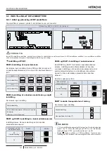 Предварительный просмотр 49 страницы Hitachi 7E610900 Installation And Operation Manual