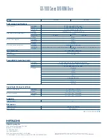 Hitachi 8886 - Photosmart Camera Dock Digital Docking Station Datasheet preview