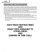 Preview for 8 page of Hitachi 9 Amp Instruction Manual