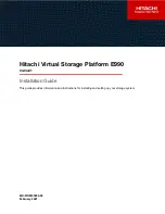 Предварительный просмотр 1 страницы Hitachi 93-04-01 Installation Manual