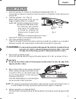 Предварительный просмотр 13 страницы Hitachi 937913Z - Wrench Spanner For G18MR Instruction Manual