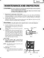 Предварительный просмотр 15 страницы Hitachi 937913Z - Wrench Spanner For G18MR Instruction Manual