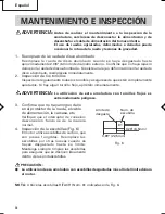 Preview for 46 page of Hitachi 937913Z - Wrench Spanner For G18MR Instruction Manual