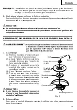 Preview for 29 page of Hitachi 937984Z - Wheel Guard For G23MR Safety Instructions And Instruction Manual