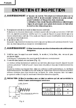 Preview for 30 page of Hitachi 937984Z - Wheel Guard For G23MR Safety Instructions And Instruction Manual