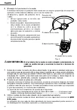 Preview for 42 page of Hitachi 937984Z - Wheel Guard For G23MR Safety Instructions And Instruction Manual