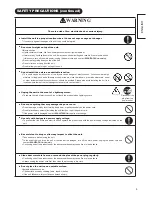 Preview for 7 page of Hitachi ACV01U - LCD Direct View TV Operating Manual