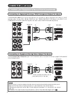 Preview for 16 page of Hitachi ACV01U - LCD Direct View TV Operating Manual