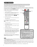 Preview for 22 page of Hitachi ACV01U - LCD Direct View TV Operating Manual