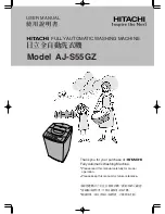 Preview for 1 page of Hitachi AJ-S55GZ User Manual