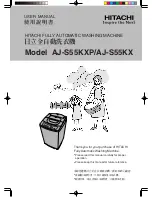 Hitachi AJ-S55KX User Manual preview